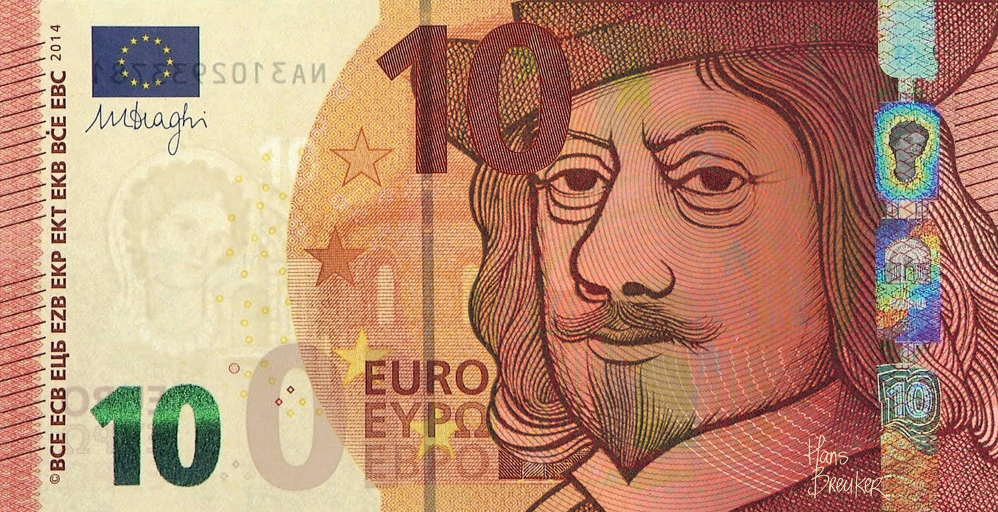 Modern Money. Tien euro - Hans Breuker
