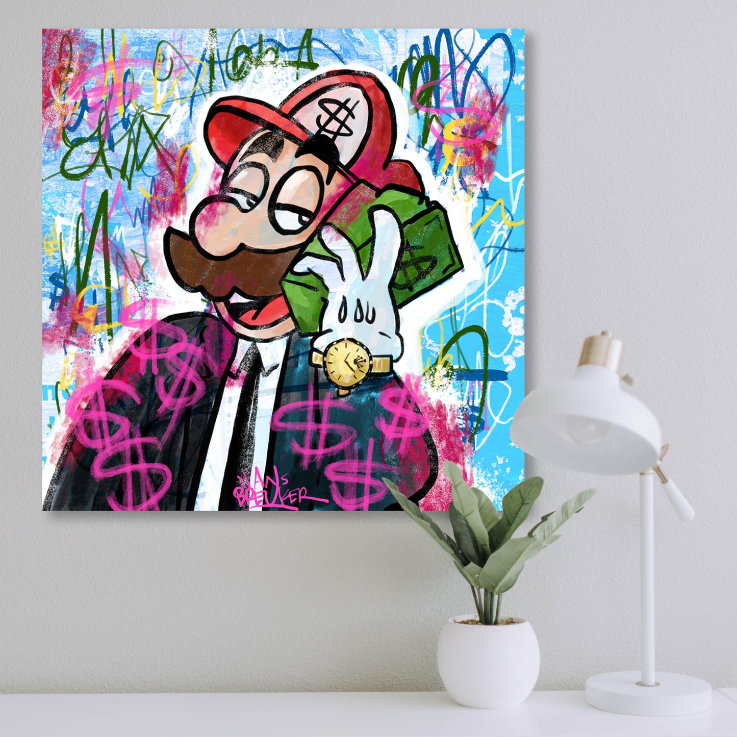 Moneyphone Mario - Hans Breuker
