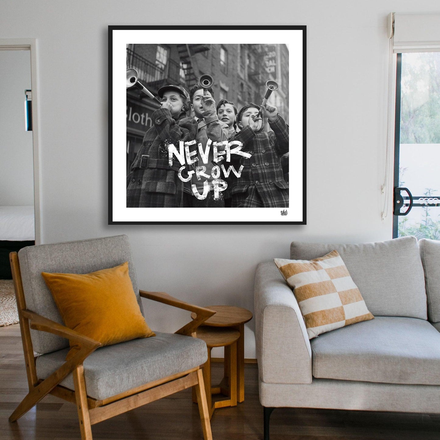Never grow up - Hans Breuker