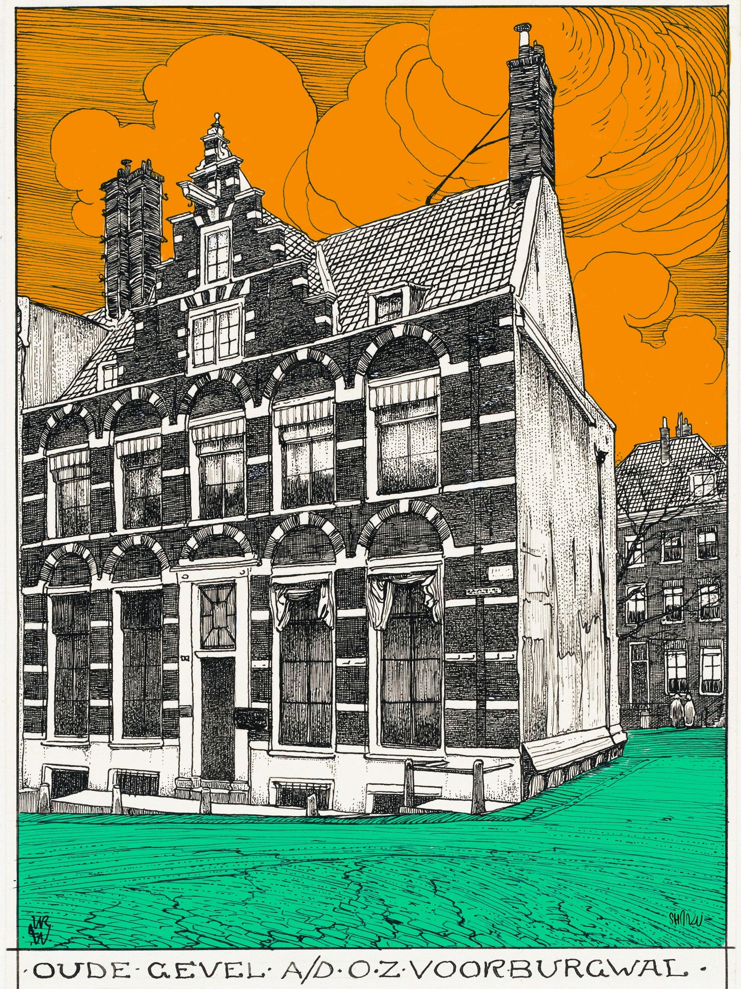 Nieuwe oude gevel - Hans Breuker