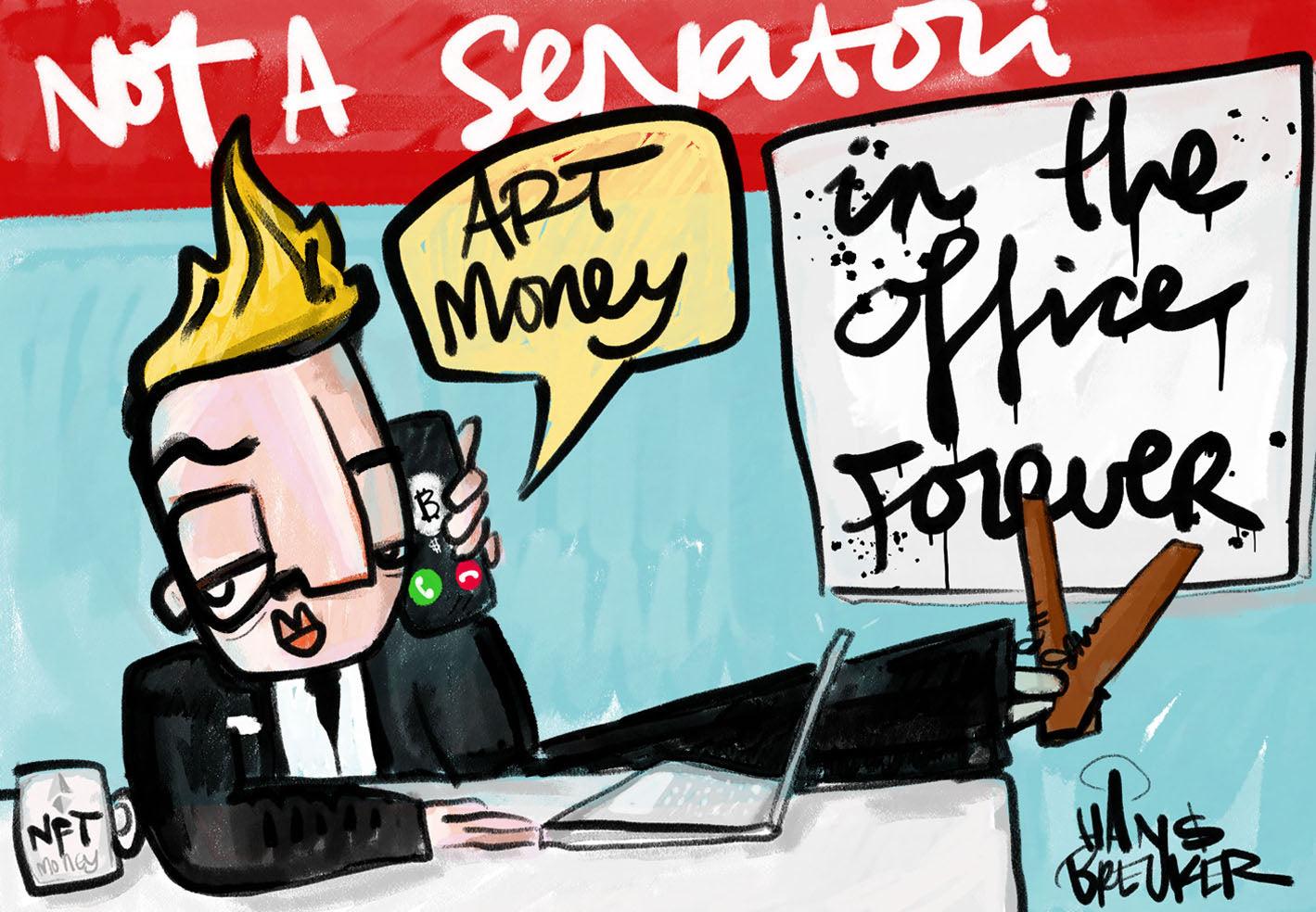 Not a senatori - Hans Breuker