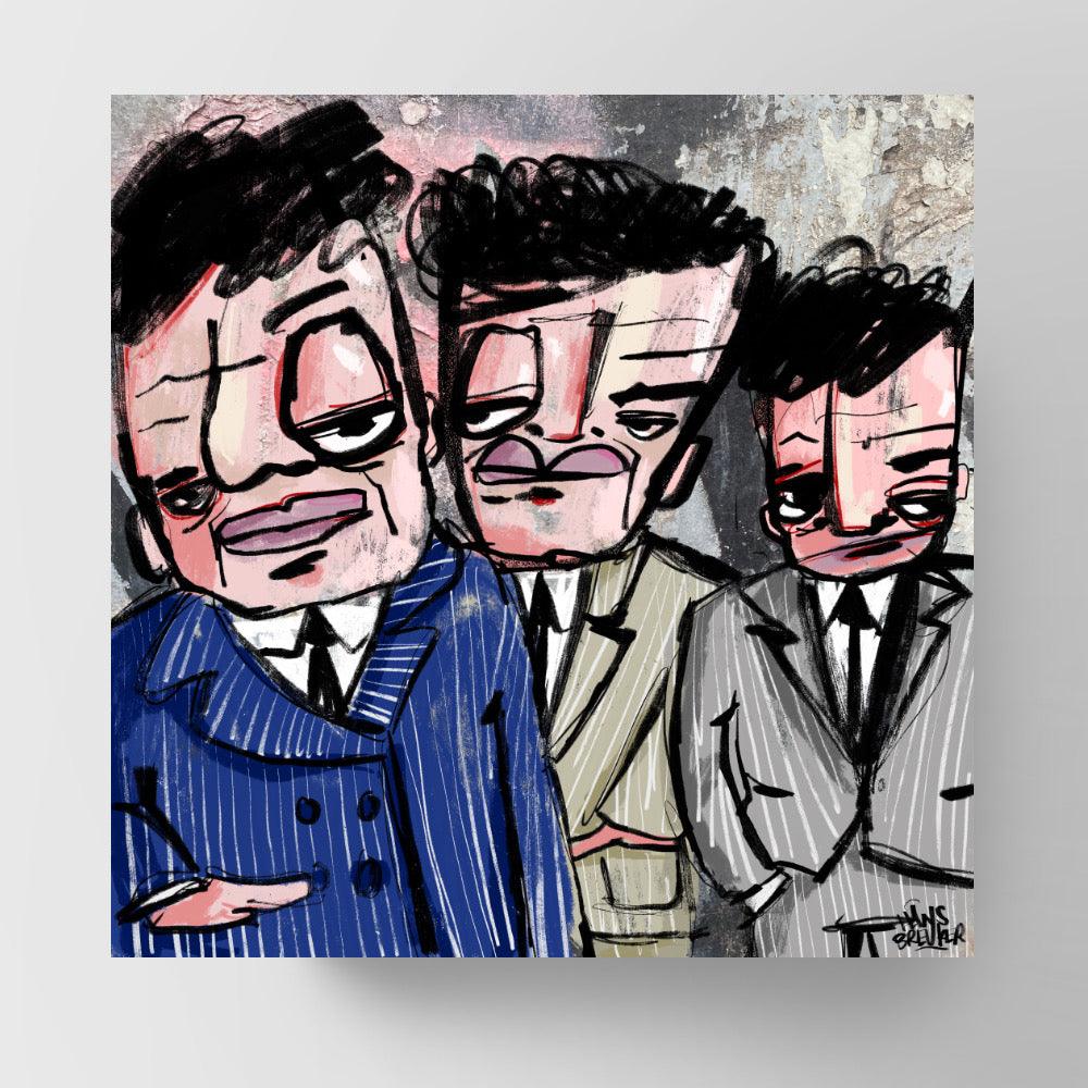 Pinstripe mobsters - Hans Breuker