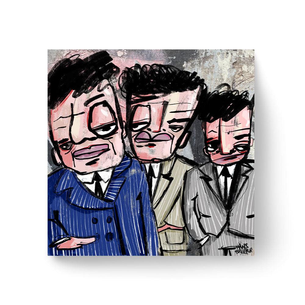 Pinstripe mobsters - Hans Breuker