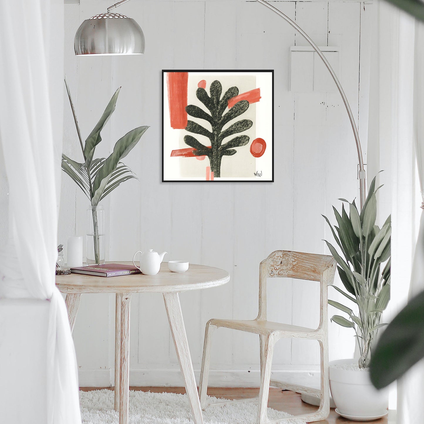 Plant with pot shells - Hans Breuker