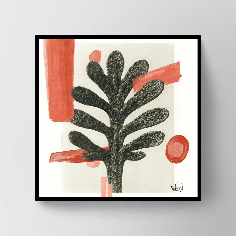 Plant with pot shells - Hans Breuker