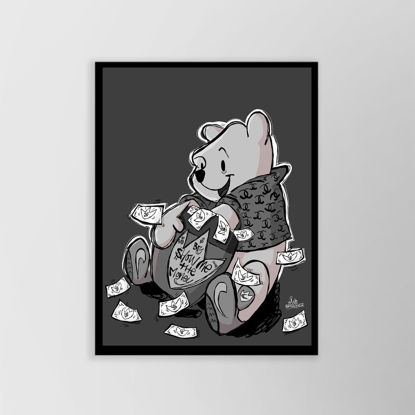 Pooh that's a lot of lovely moneys - Hans Breuker