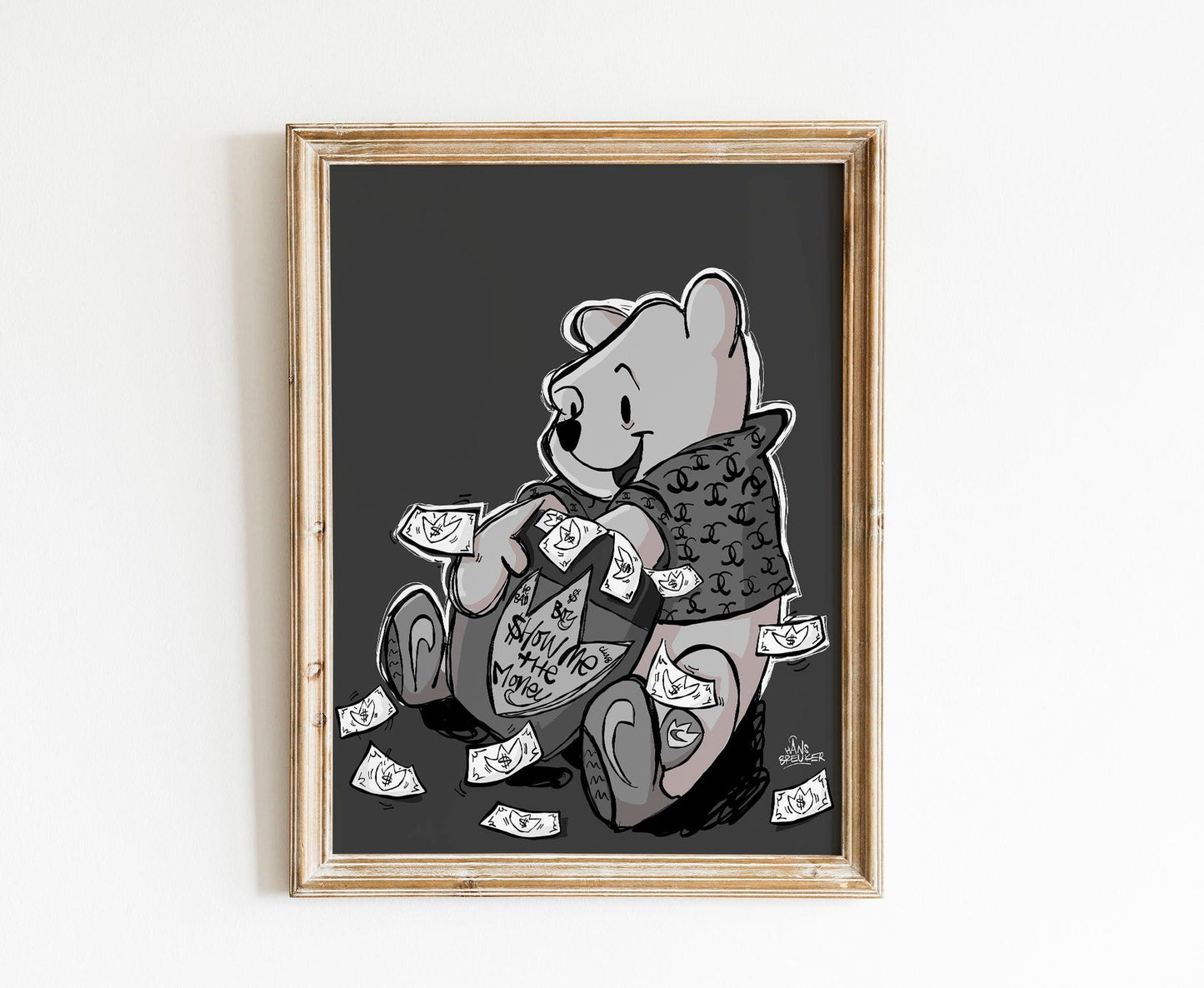 Pooh that's a lot of lovely moneys - Hans Breuker