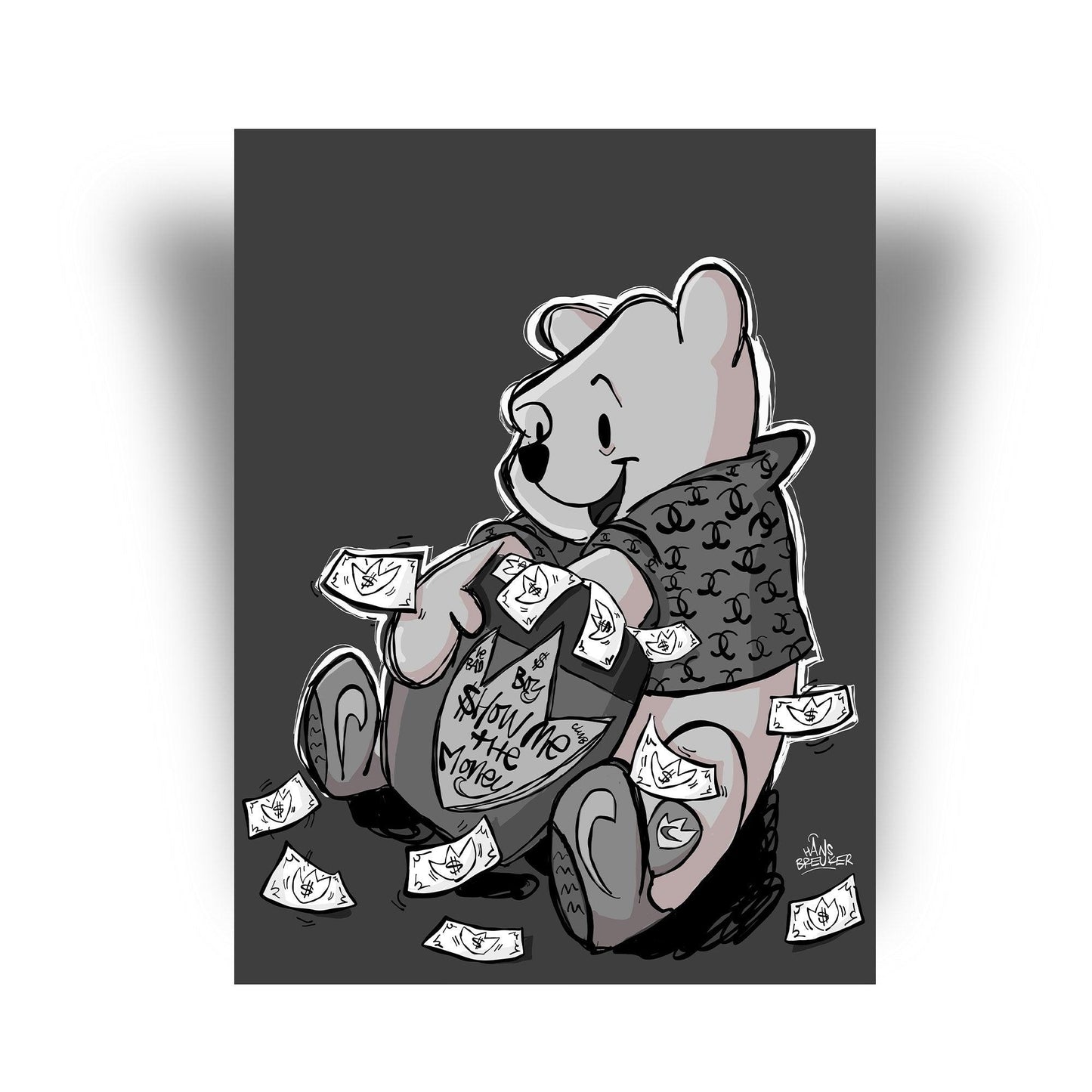 Pooh that's a lot of lovely moneys - Hans Breuker