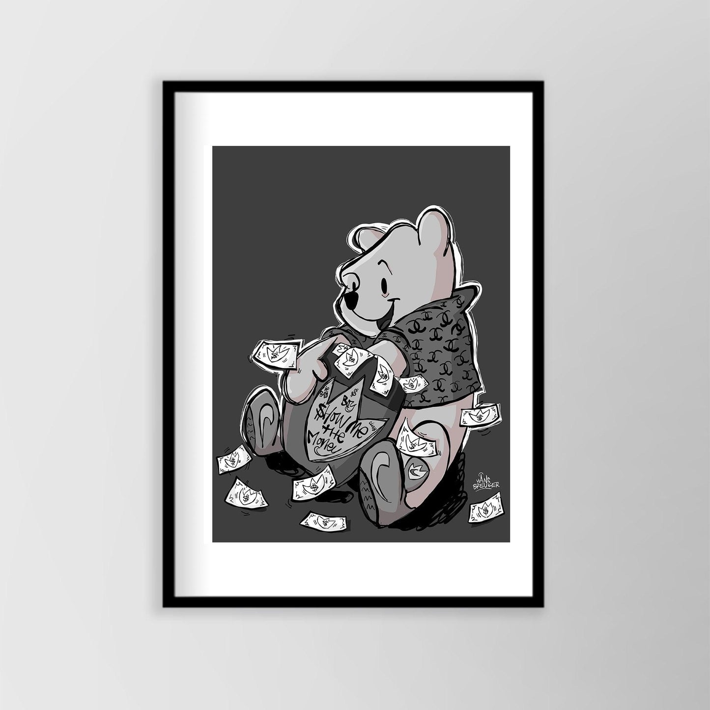 Pooh that's a lot of lovely moneys - Hans Breuker