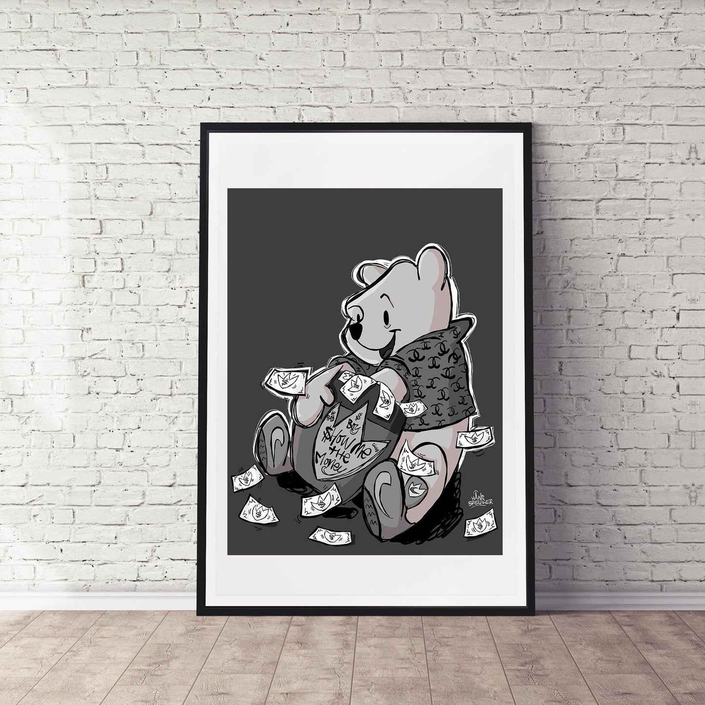Pooh that's a lot of lovely moneys - Hans Breuker