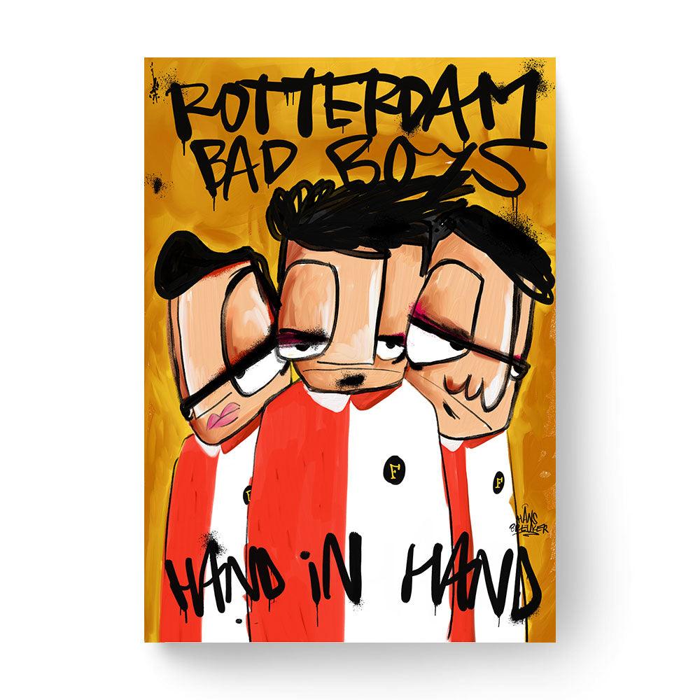 Rotterdam Bad Boys hand in hand - Hans Breuker