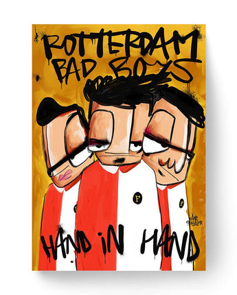 Rotterdam Bad Boys hand in hand - Hans Breuker