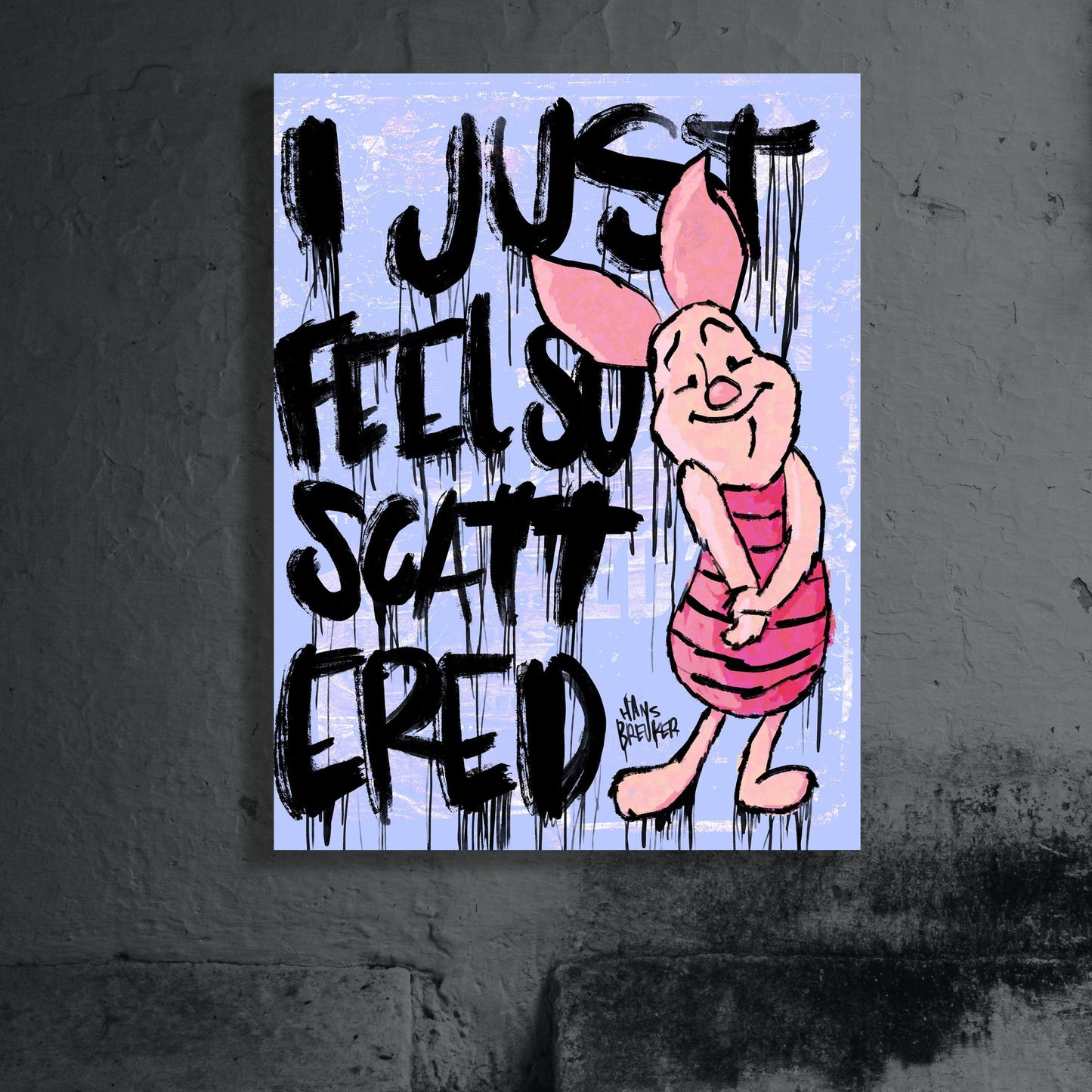 I just feel so scattered - Hans Breuker