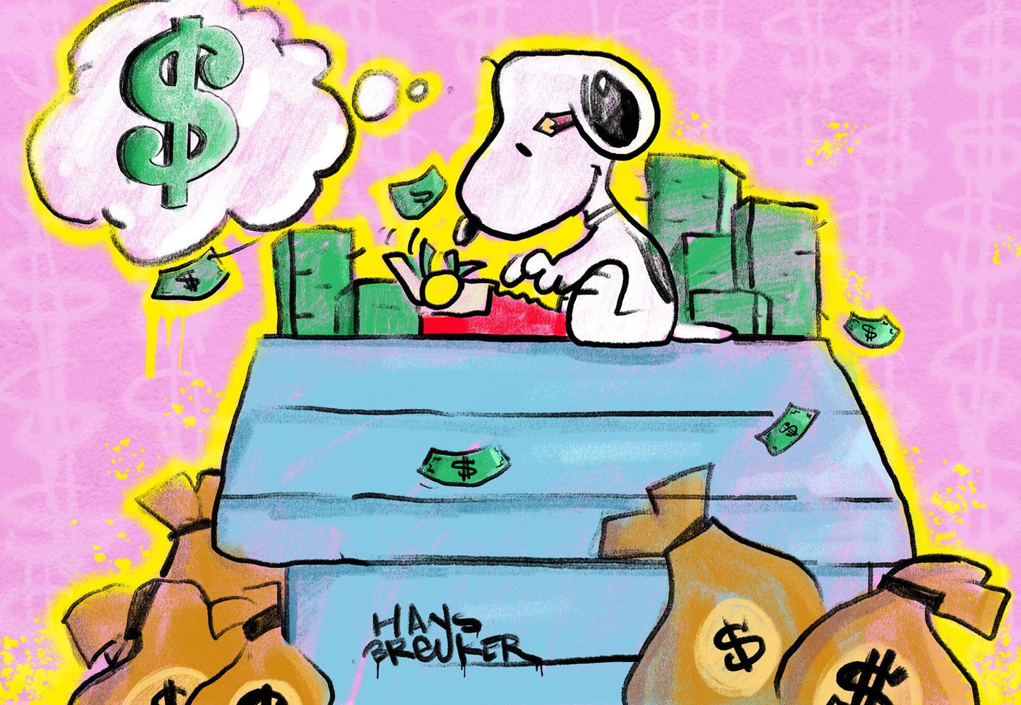 Snoopy buck - Hans Breuker