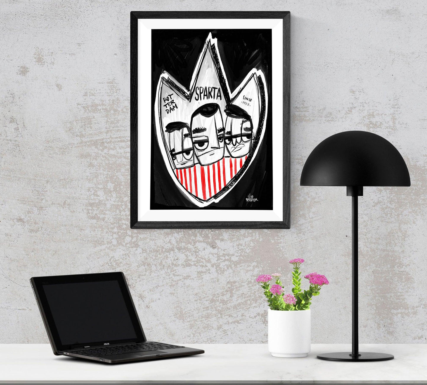 Sparta poster cadeau - Hans Breuker