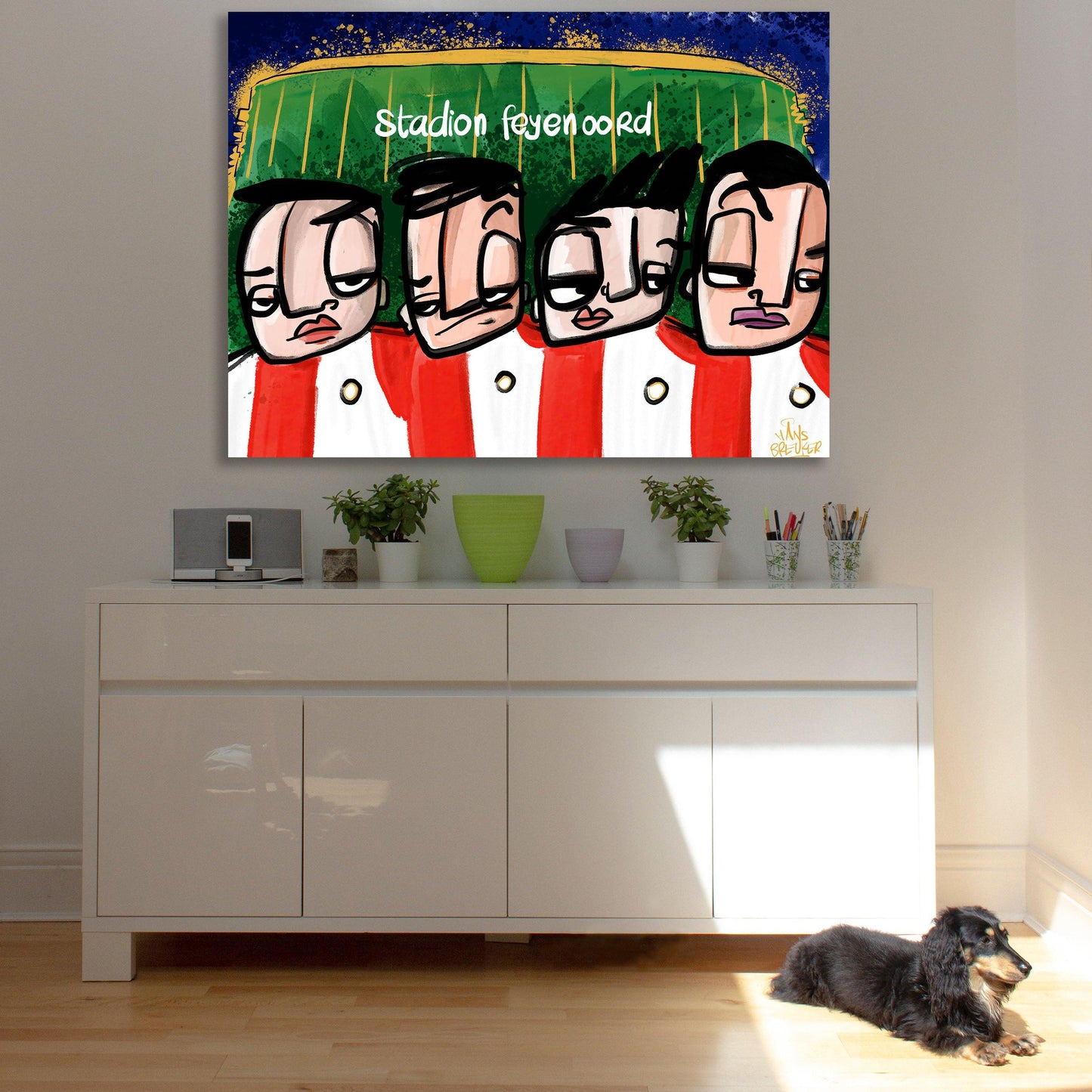 Stadion Feyenoord, De kuip - Hans Breuker
