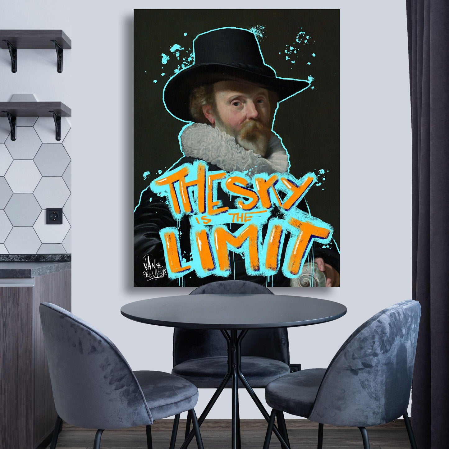 The sky is the limit - Hans Breuker