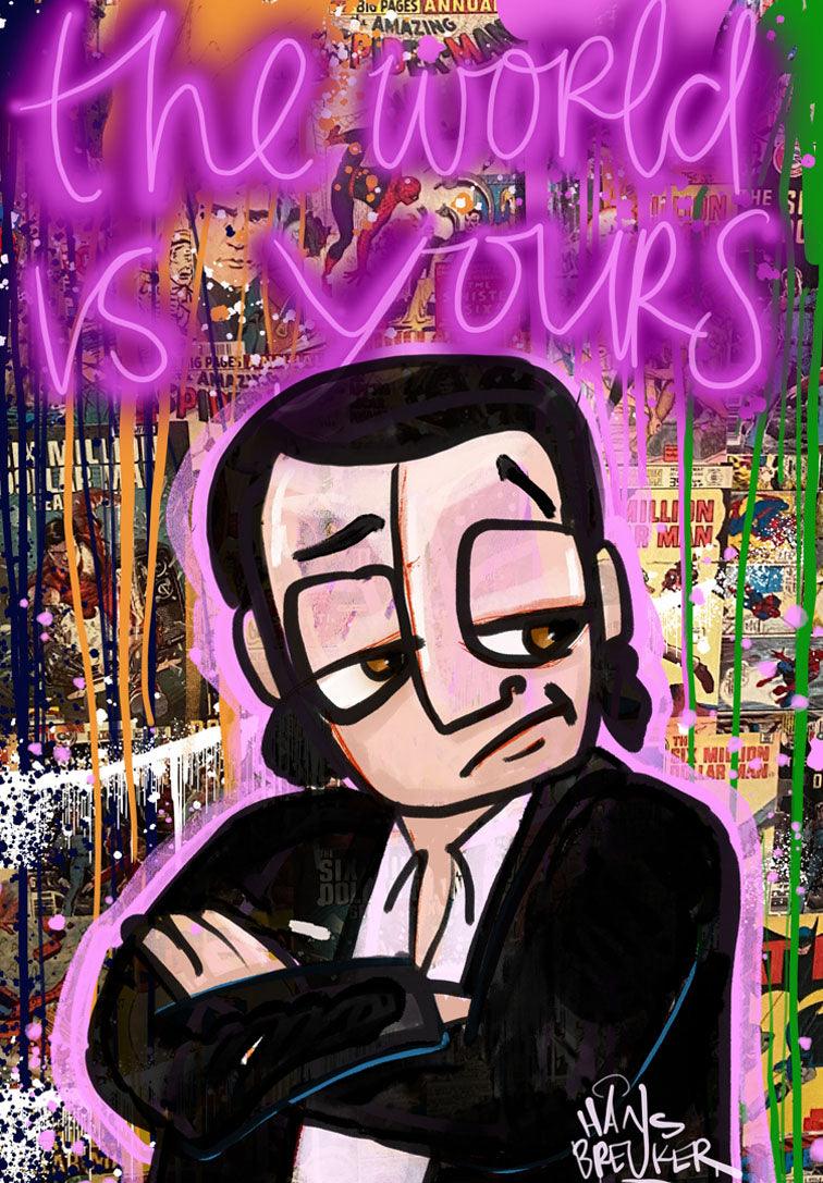 The world is yours - Hans Breuker