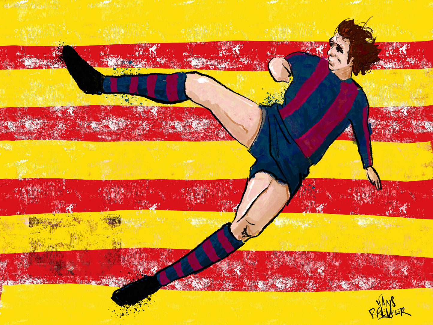 Johan Cruijff, Uno momento dado - Hans Breuker