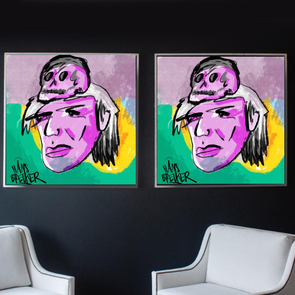 Warhol Skull - Hans Breuker