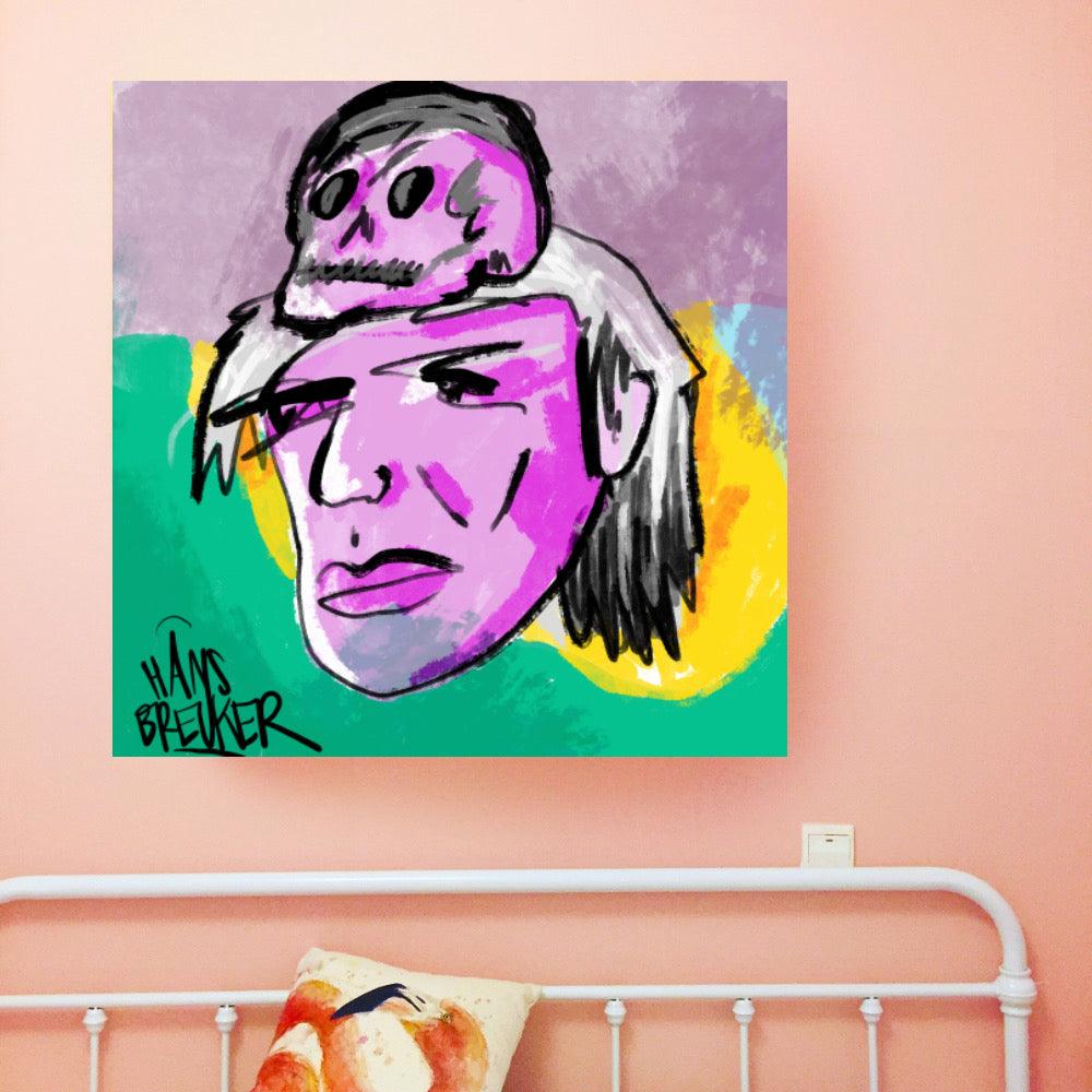 Warhol Skull - Hans Breuker