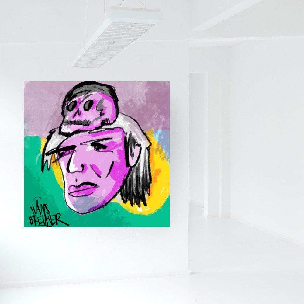 Warhol Skull - Hans Breuker