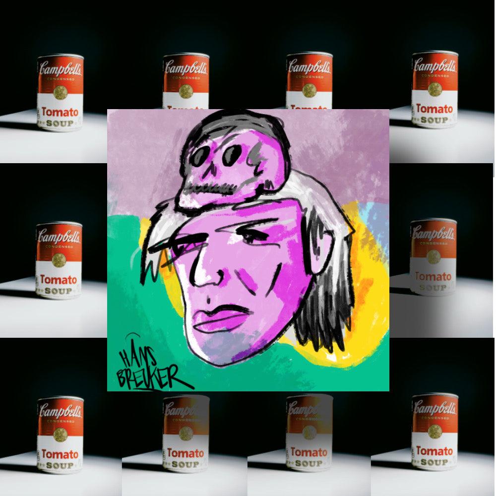 Warhol Skull - Hans Breuker