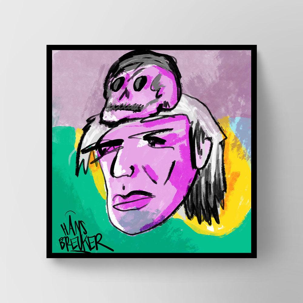 Warhol Skull - Hans Breuker