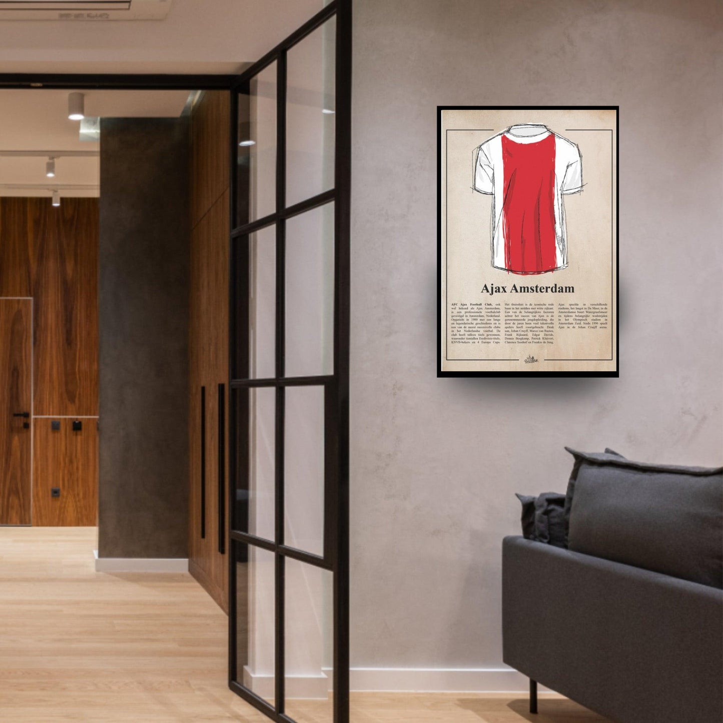 Het Amsterdam Ajax shirt - Hans Breuker