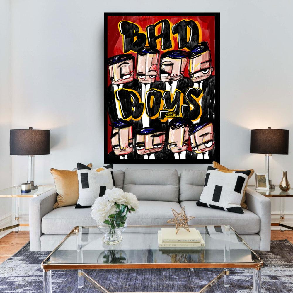 Bad Boys art - Hans Breuker