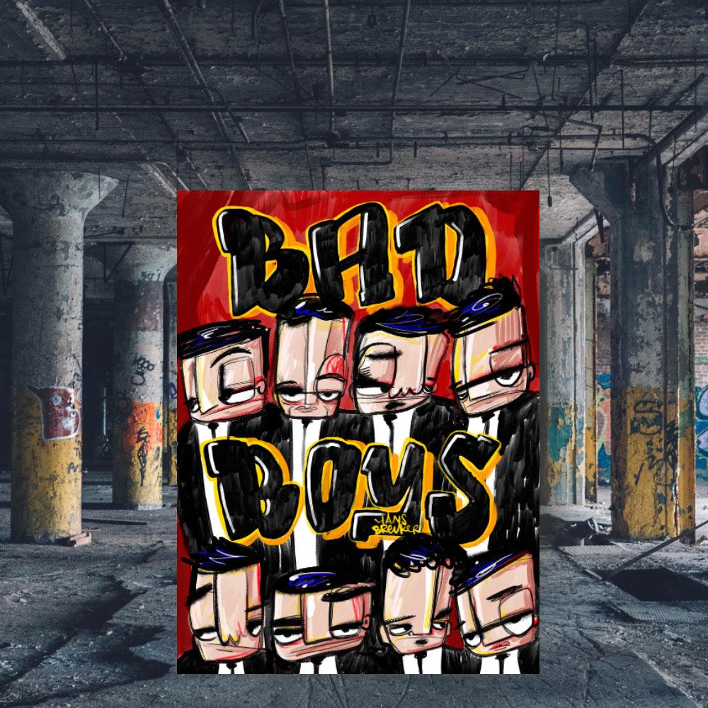 Bad Boys art - Hans Breuker