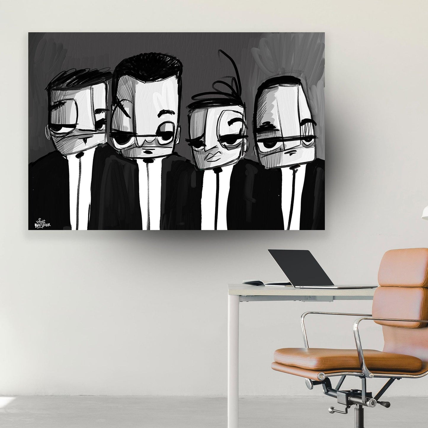 Zwart witte gangsters - Hans Breuker