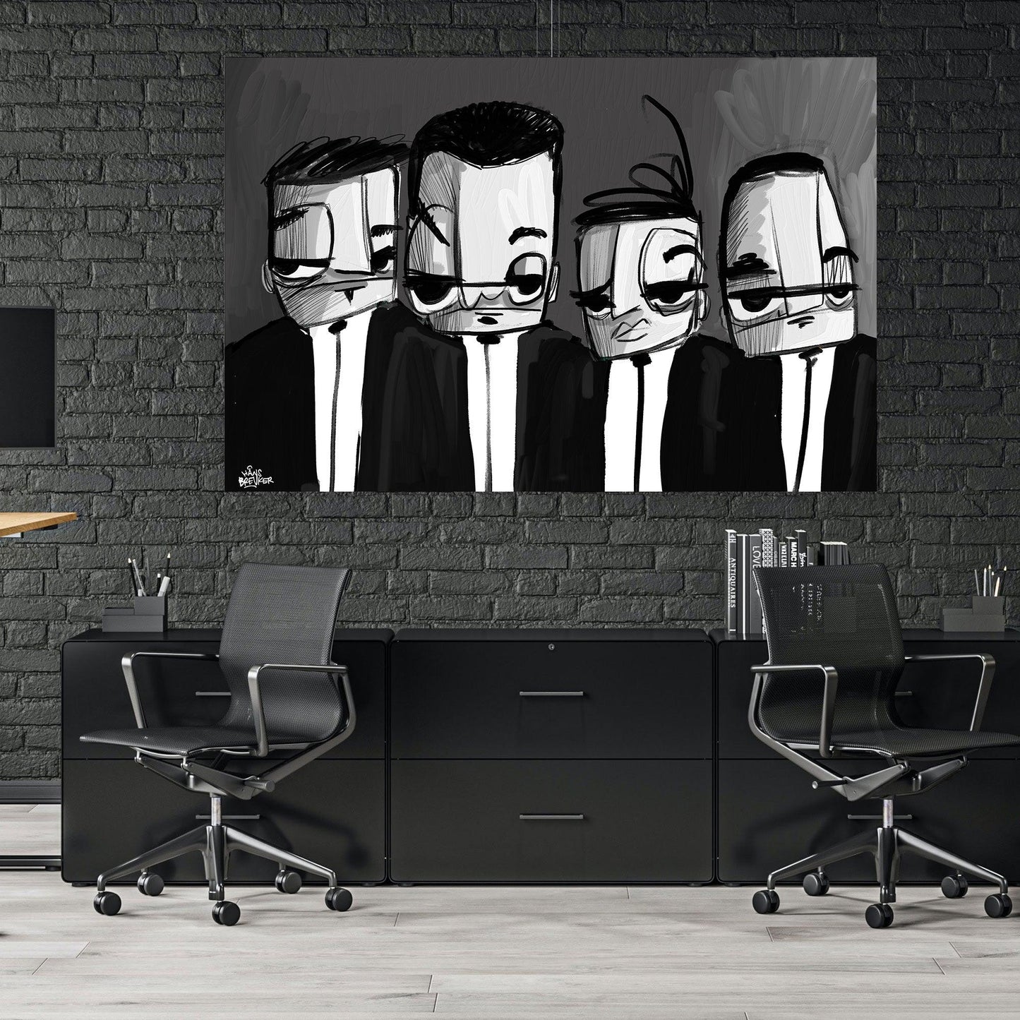 Zwart witte gangsters - Hans Breuker