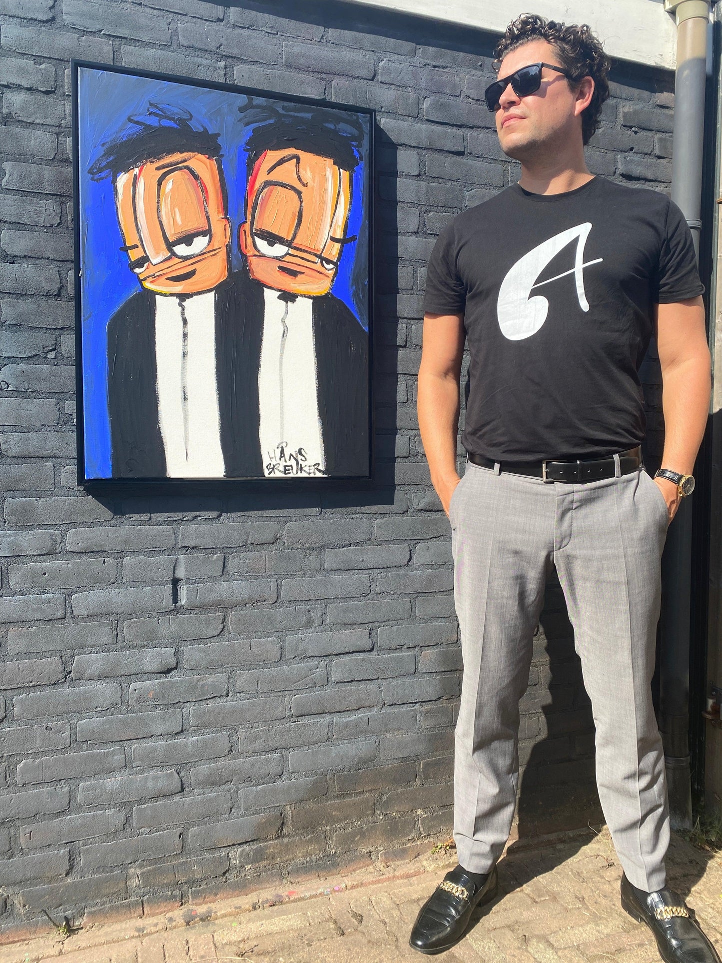 Bosses schilderij - Hans Breuker