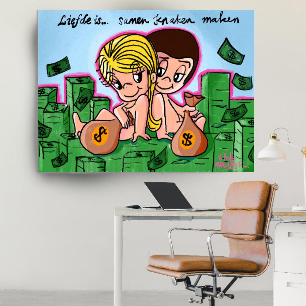 Liefde is Samen knaken maken - Hans Breuker