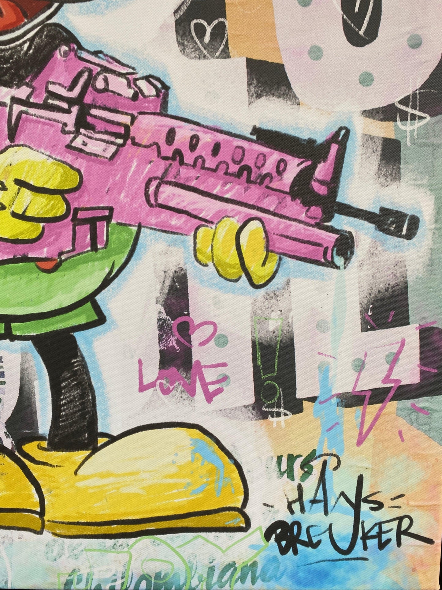 Mouse met supersoaker - Hans Breuker