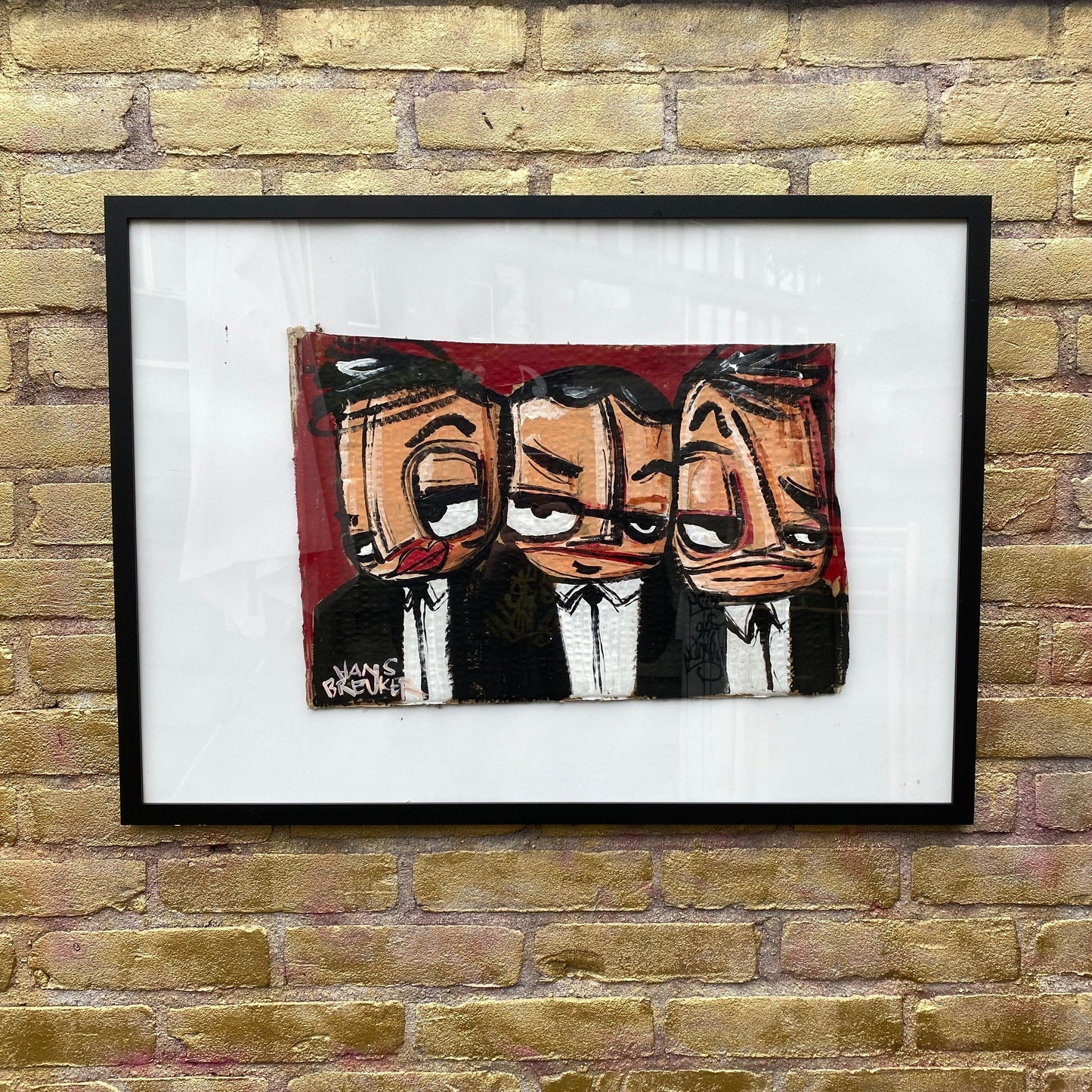 Brothers. geschilderd 50 x 70 cm. - Hans Breuker