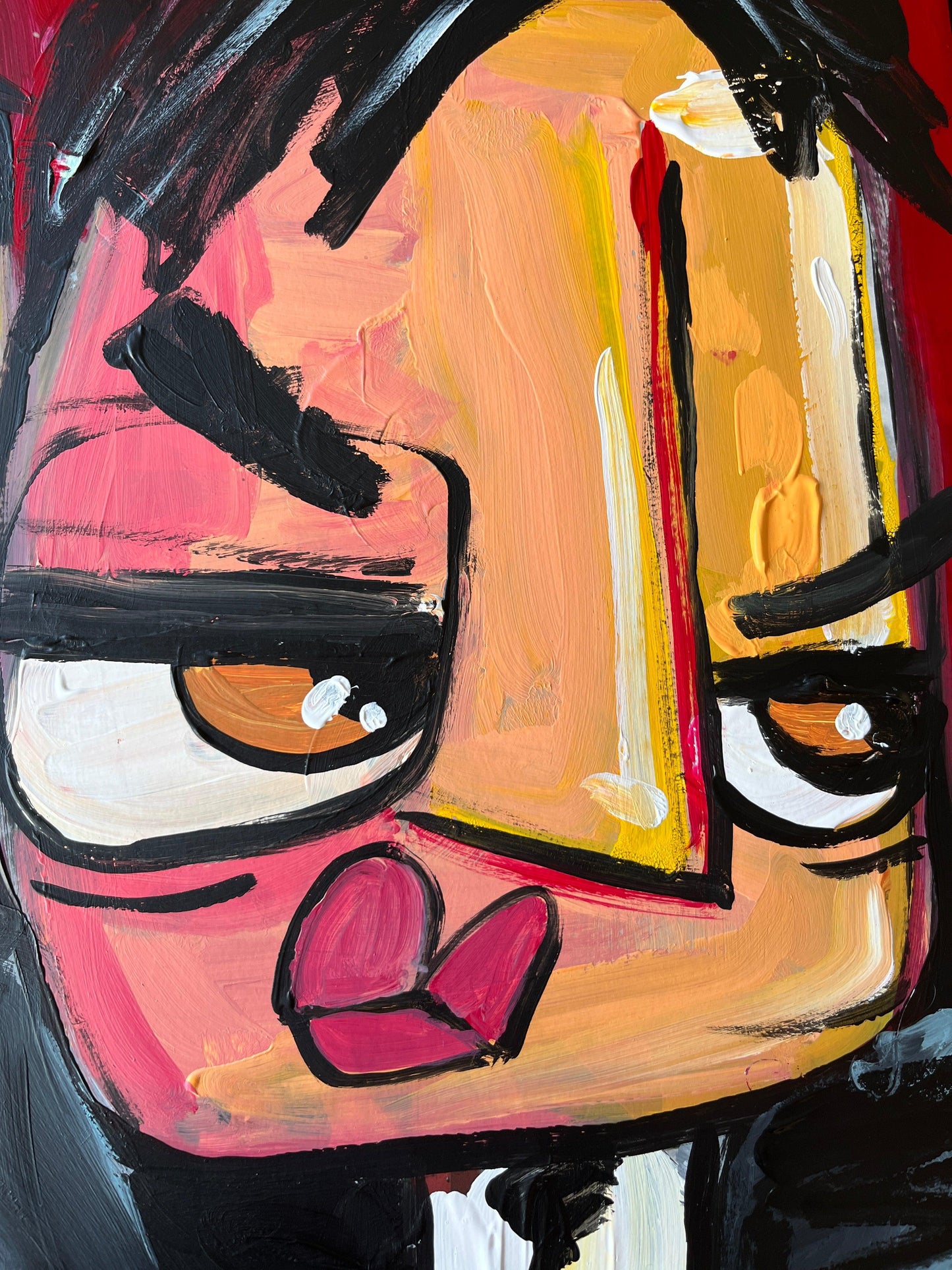 Bad boy gala 90 x 60 cm - Hans Breuker