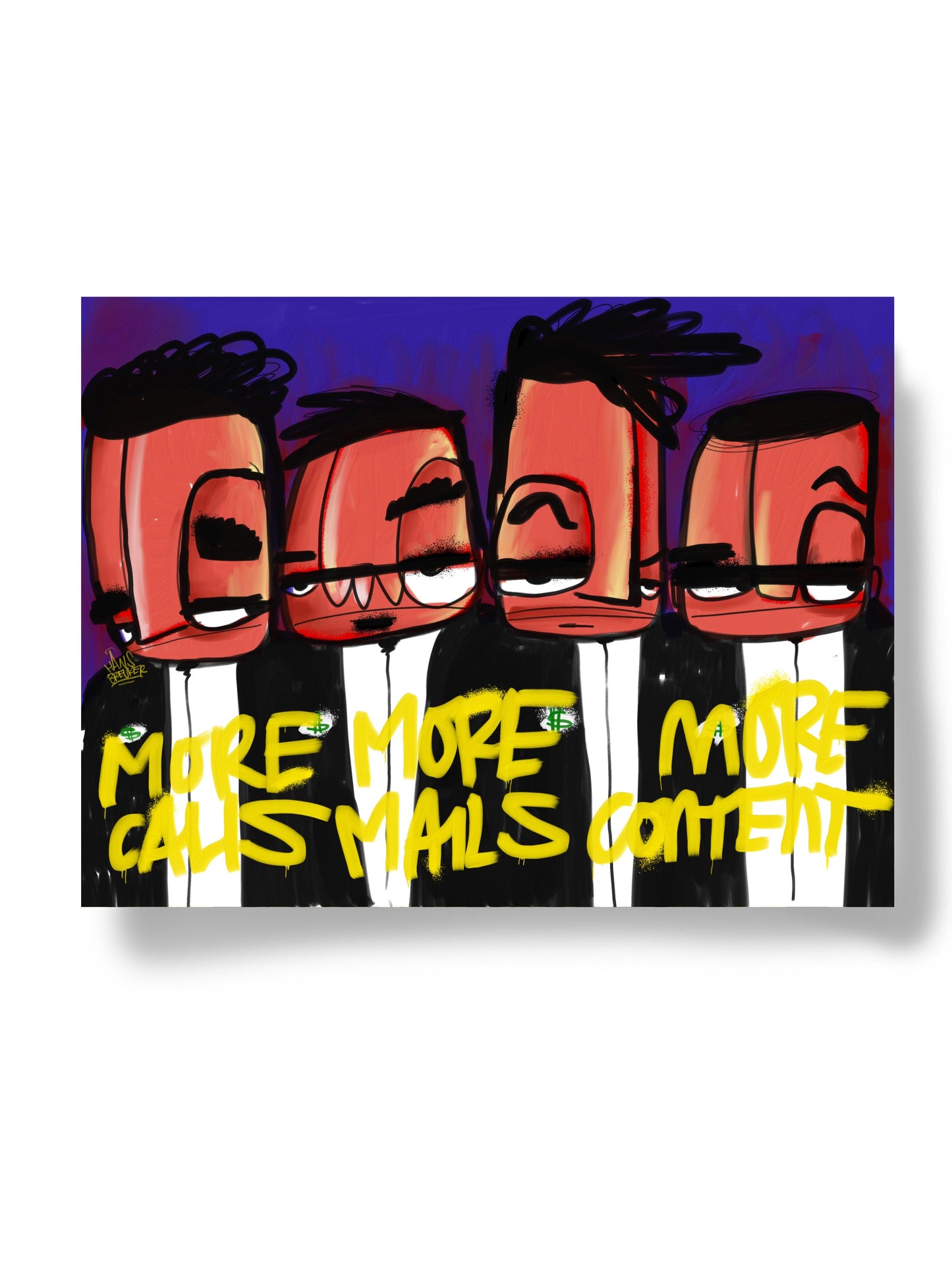 More call, more mails, more content. - Hans Breuker
