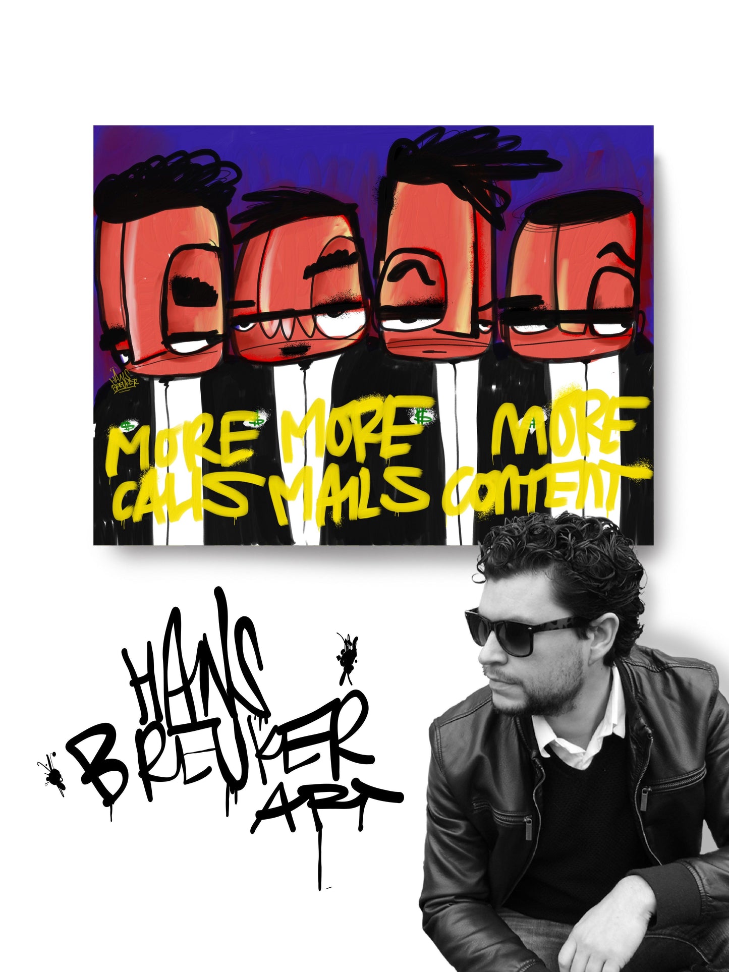 More call, more mails, more content. - Hans Breuker