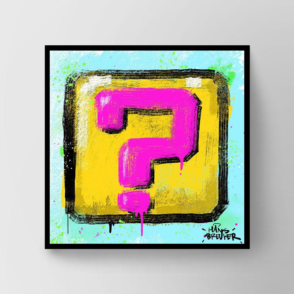 Mario questionmark - Hans Breuker