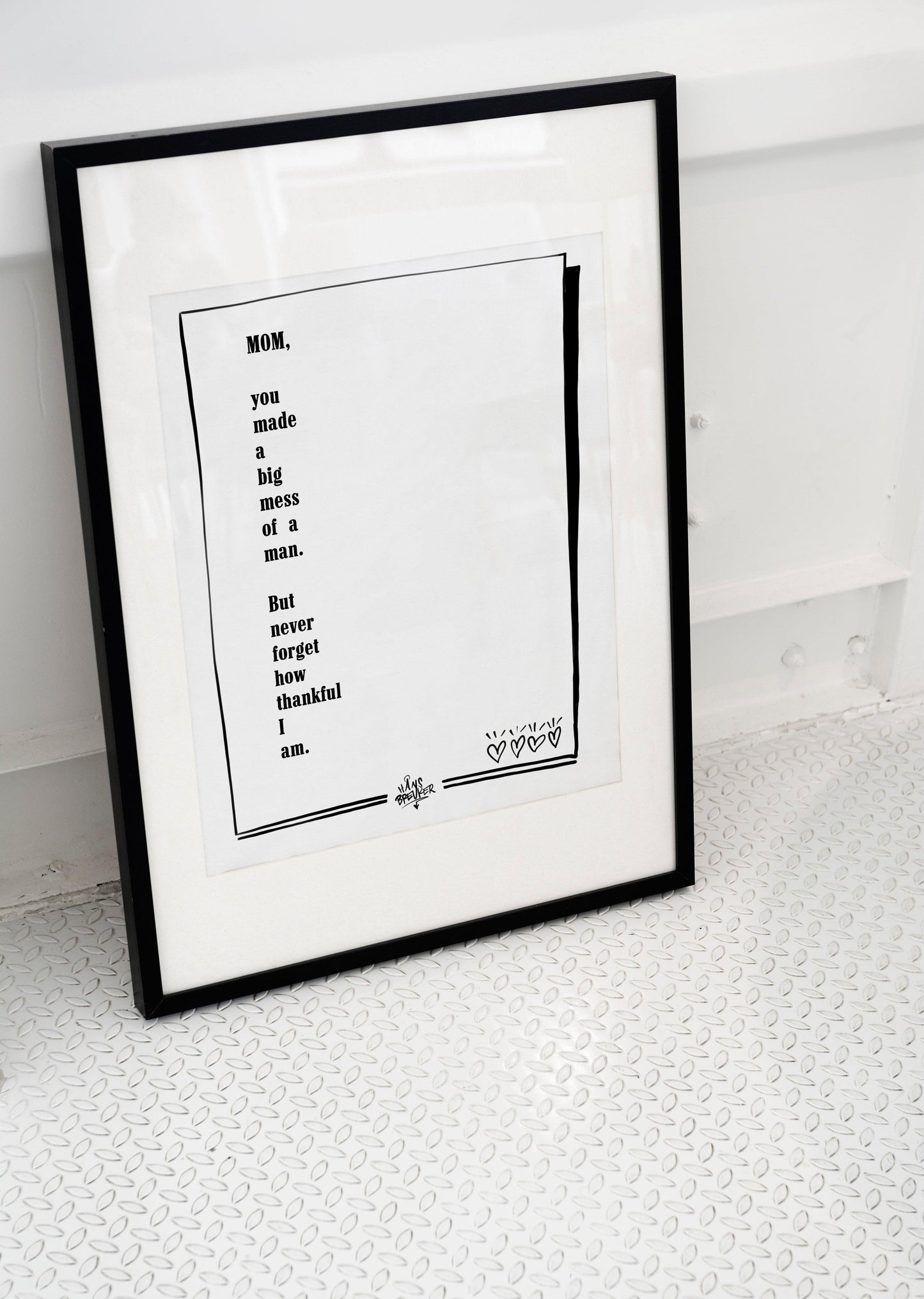 Last minute moederdag moeder verjaardag gedicht van een zoon. - Hans Breuker