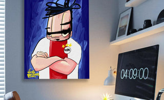 Godenzoon - Unieke Ajaxkunst voor Jouw Woonkamer