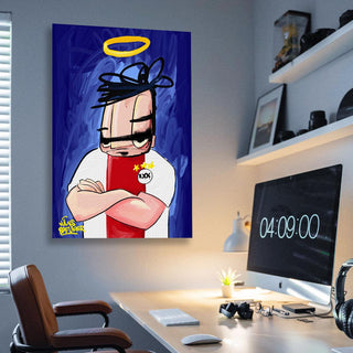 Godenzoon - Unieke Ajaxkunst voor Jouw Woonkamer