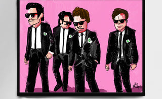 Ontdek Hans Breuker's Hommage aan de Iconische 'Reservoir Dogs' Voorkant