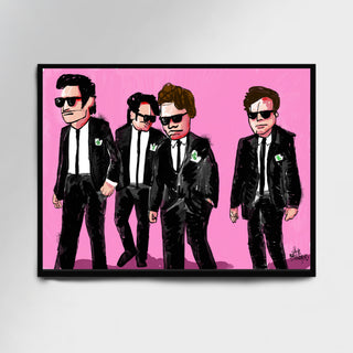 Ontdek Hans Breuker's Hommage aan de Iconische 'Reservoir Dogs' Voorkant