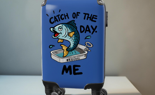 Op visvakantie? Deze kunstkoffer maakt jou de Catch of the Day