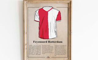 Het Feyenoord shirt, de poster - Hans Breuker