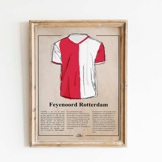 Het Feyenoord shirt, de poster - Hans Breuker