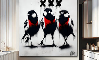 Three Little Birds Ajax Amsterdam van Hans Breuker